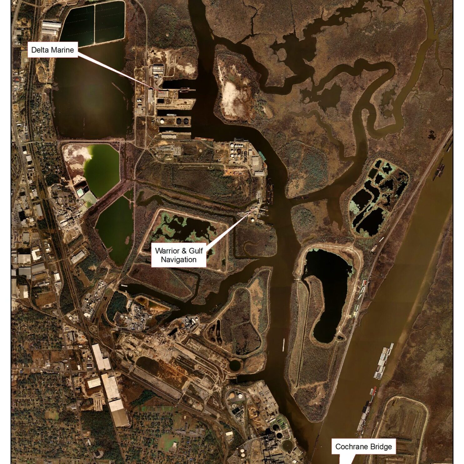 Mobile River Vicinity